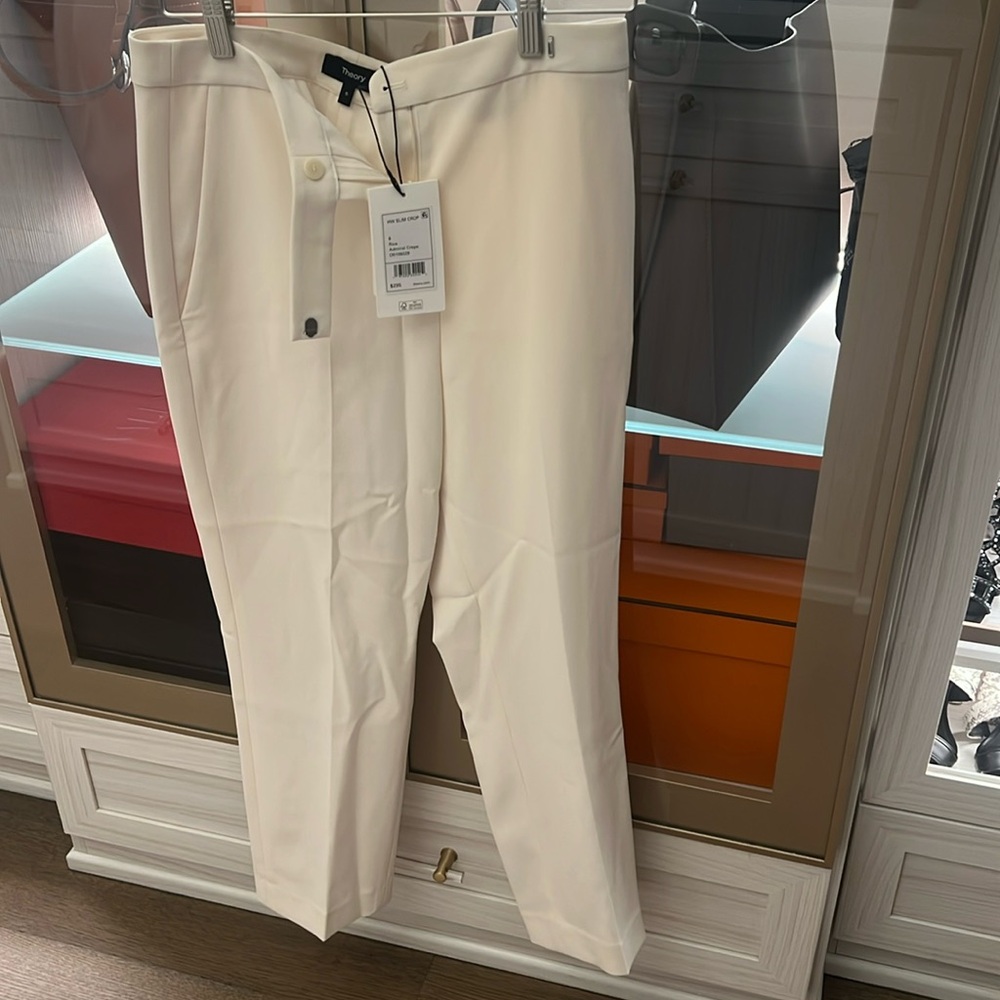 Theory cropped trousers